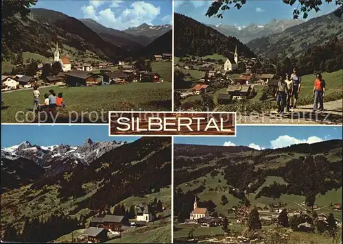 Silbertal Lobspitze Zimba Kristberg Kat. Silbertal