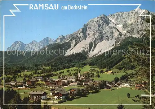 Ramsau Dachstein Steiermark Stadtansicht Kat. Ramsau am Dachstein