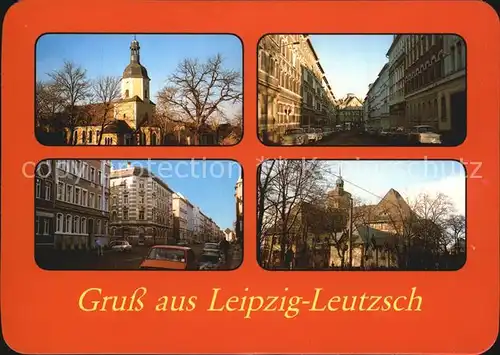 Leutzsch Kirche Zipperer Str Guentherstr Diakonissenhaus Kat. Leipzig