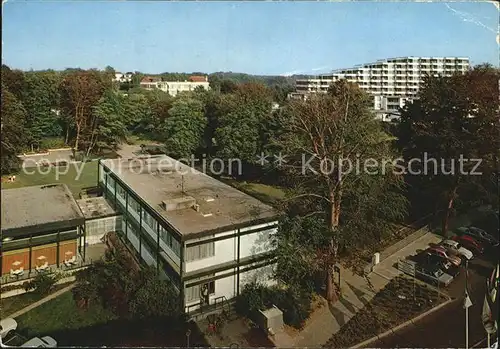 Gluecksburg Ostseebad Haus des Kurgastes und Kurpark Kat. Gluecksburg (Ostsee)