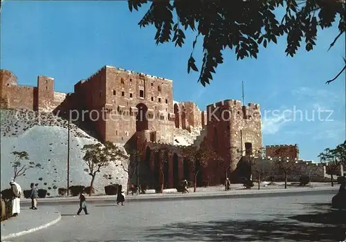 Alep La Citadelle Kat. Syrien