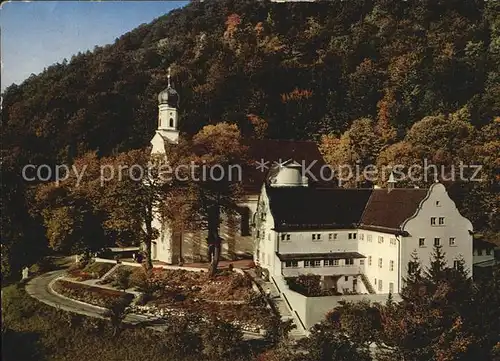 Deggingen Wallfahrtskirche und Kapuzinerkloster Ave Maria Kat. Deggingen