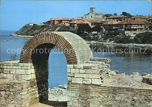 Nessebar Teilansicht Torruine / Bulgarien /