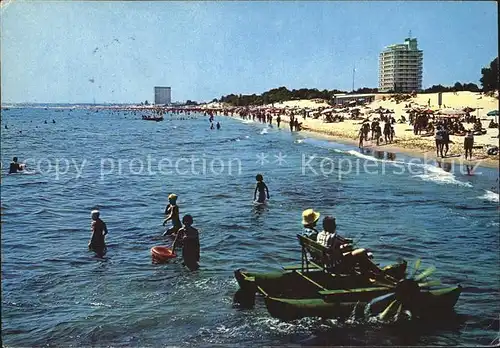 Slantschev Brjag Strandleben Tretboot Hotel / Bulgarien /