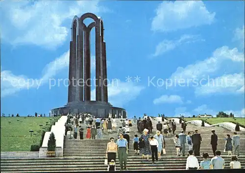 Bucuresti Monument des heros de la lutte pour la liberte Kat. Rumaenien