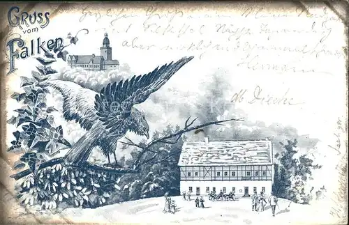Meisdorf Falken Kat. Falkenstein Harz