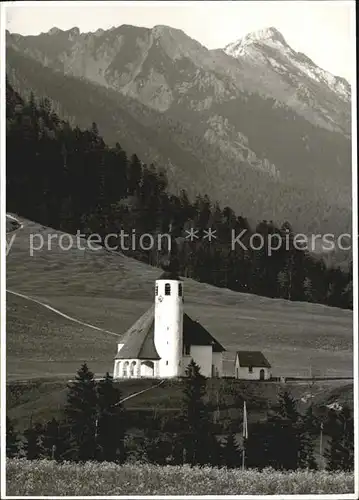 Waging See Kirche Berge Kat. Waging a.See