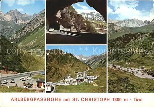 Christoph Arlberg St Arlbergpasshoehe Kat. St. Anton am Arlberg