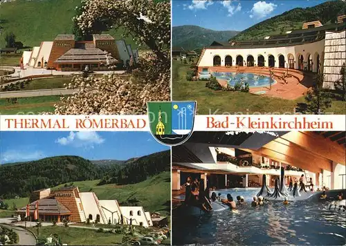 Bad Kleinkirchheim Kaernten Thermal Roemerbad Hallenbad Freibad Sauna Kat. Bad Kleinkirchheim