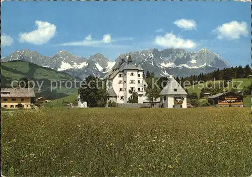 Kitzbuehel Tirol Schlosshotel Muenichau Kat. Kitzbuehel