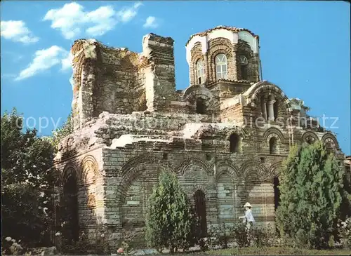 Nessebre Eglise Pantokrator Kirche Ruine / Bulgarien /