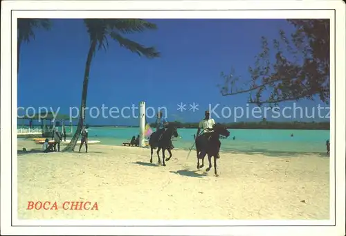 Boca Chica Reiten am Strand