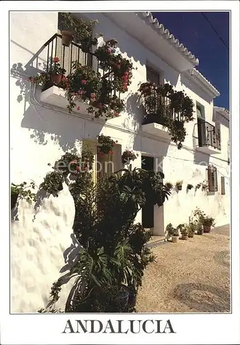 Andalucia Andalusien Rincon tipico Spanisches Haus Kat. Sevilla 