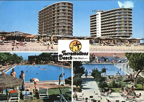 Torremolinos Playa del Lido Strand Hotels Swimmingpool Kat. Malaga Costa del Sol