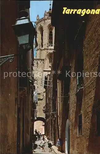 Tarragona Calle de Santa Tecla Kat. Costa Dorada Spanien