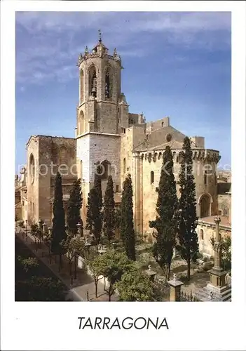Tarragona Catedral Campanario y Abside Kathedrale Kat. Costa Dorada Spanien
