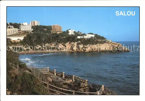 Salou Detalle de la costa Kueste Kat. Tarragona Costa Dorada