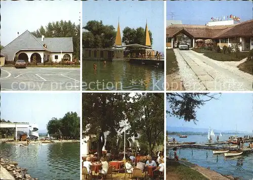 Keszthely Ferienanlage Hotel Gaststaette Bootssteg Kat. Balaton Plattensee