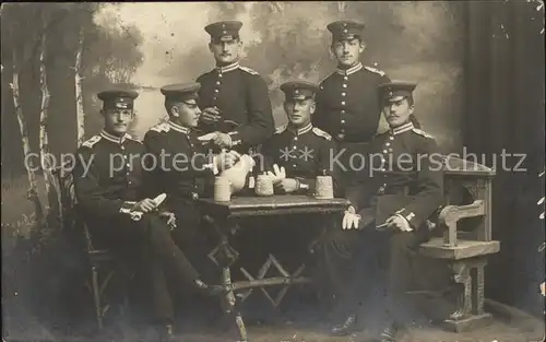 Karlsruhe Baden Militaria Gruppenfoto