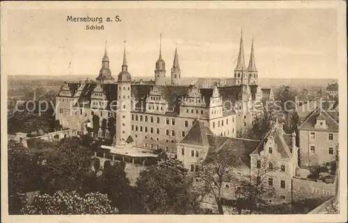 Merseburg Saale Schloss Kat. Merseburg