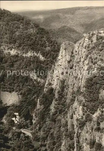 Thale Harz Rosstrappe und HOG Hirschgrund im Bodetal Kat. Thale