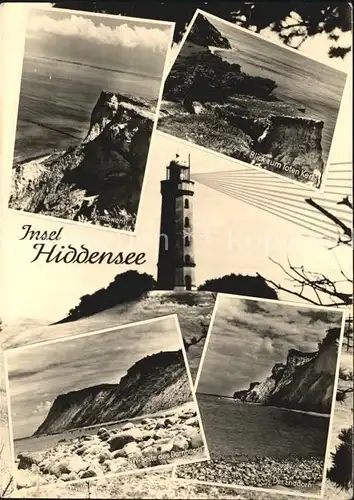 Insel Hiddensee Leuchtturm Swanti Enddorn zum Toten Kerl Kat. Insel Hiddensee