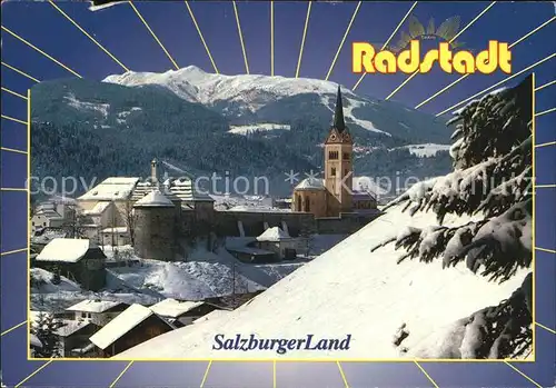 Radstadt Salzburger Land Kemathoehe Obertauern Winter Kat. Radstadt