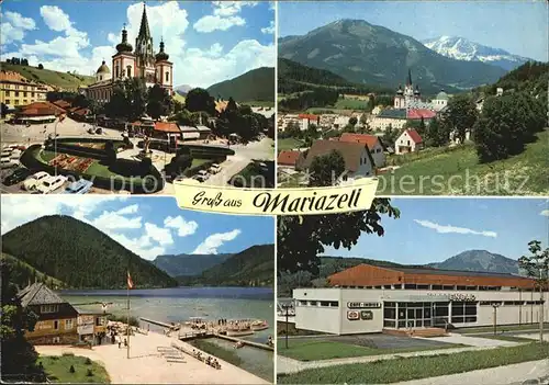 Mariazell Steiermark Gnadenkirche Gemeindealpe oetscher Erlaufsee Hallenbad Kat. Mariazell