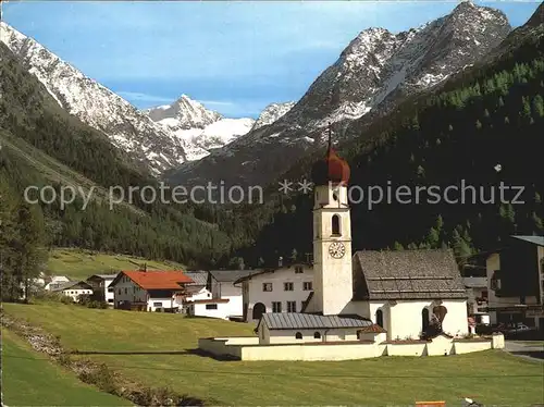 Oetztal Tirol Gries Kirche Kat. Laengenfeld