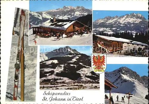 Johann Tirol Sankt Skiparadies  Kat. Oesterreich