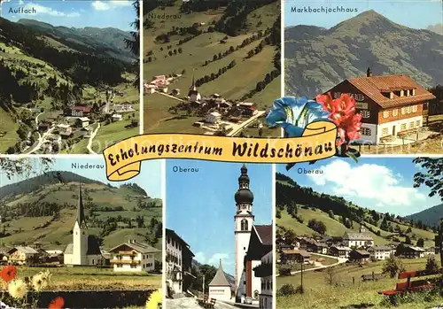 Wildschoenau Tirol Auffach Markbachjochhaus Oberau Niederau / Kufstein /Tiroler Unterland
