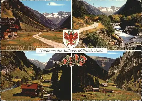 Stillupptal Zillertal Tirol  Kat. Zillertal