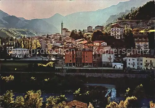 Bergamo Zogno Stadtansicht  Kat. Bergamo