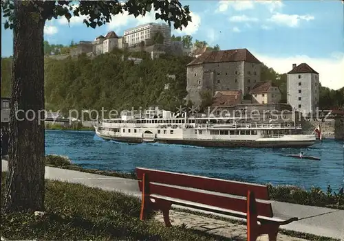 Passau Dreifluessestadt Oberhaus Kat. Passau