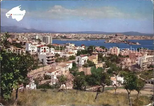 Mallorca Stadtansicht  Kat. Spanien