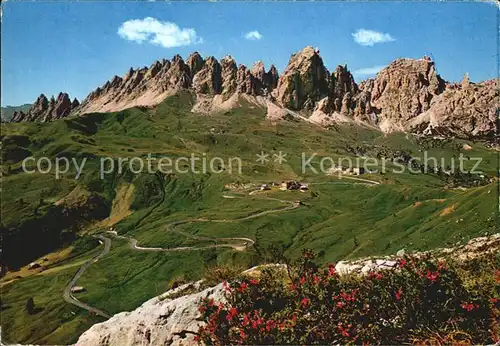 Dolomiten Groednerjoch Tschiergruppe Kat. Italien