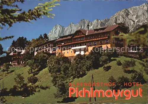 Pichl Schladming Alpengasthof Hotel Pichlmayrgut Kat. Schladming