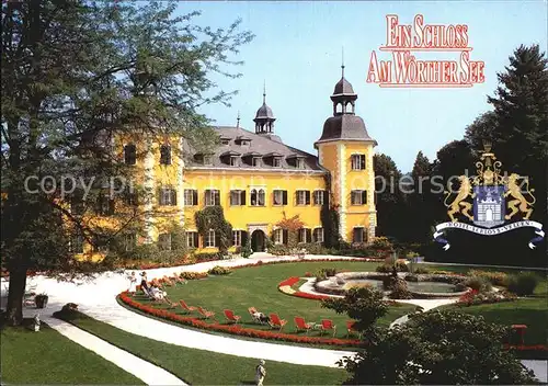 Velden Woerther See Schloss Kat. Velden am Woerther See