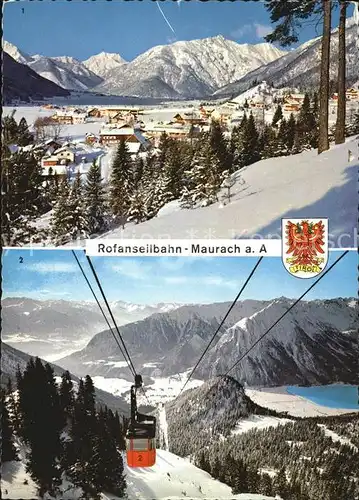 Maurach Tirol Rofanseilbahn Kat. Eben am Achensee