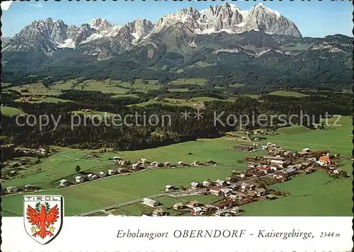 Oberndorf Tirol Fliegeraufnahme Kat. Oberndorf in Tirol