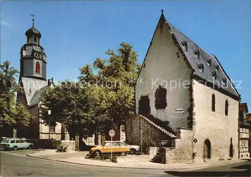 Butzbach Stadtkirche Heimatmuseum Kat. Butzbach
