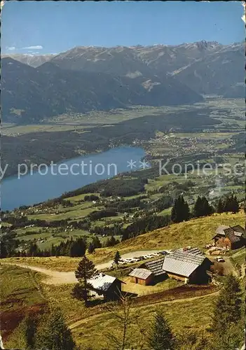 Millstatt Kaernten Alpengasthaus Lammersdorfer Huette Kat. Millstatt Millstaetter See