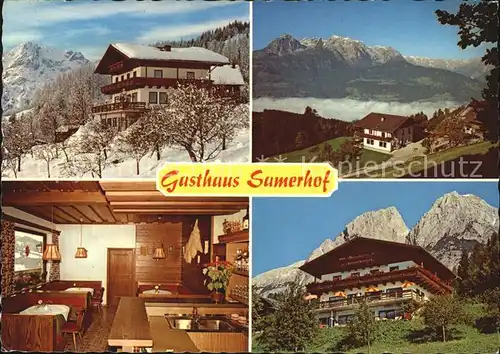 Pfarrwerfen Gasthaus Samerhof / Pfarrwerfen /Pinzgau-Pongau