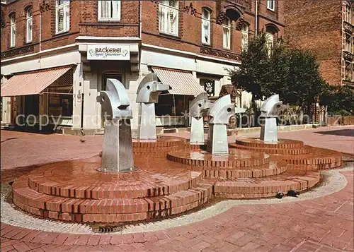 Hannover Brunnen in der Lister Meile Kat. Hannover