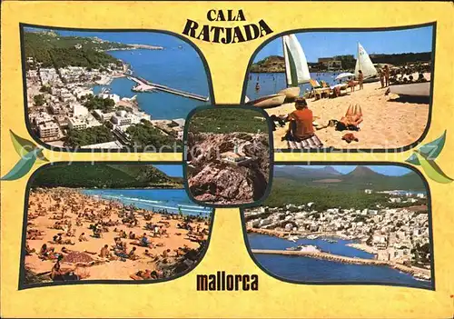 Cala Ratjada Mallorca Fliegeraufnahmen Strandpartien Kat. Spanien