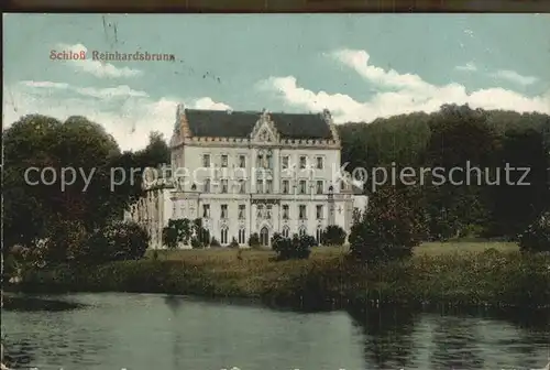 Friedrichroda Schloss Reinhardsbrunn Kat. Friedrichroda