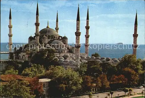 Istanbul Constantinopel The Blue Mosque Kat. Istanbul