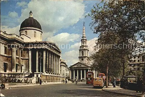 London St Martin in the Fields National Gallery Kat. City of London