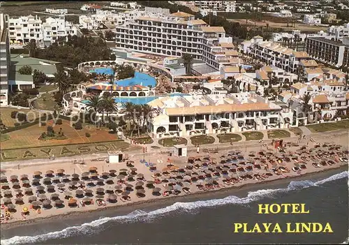 Almeria Hotel Playa Linda vista aerea Kat. Almeria