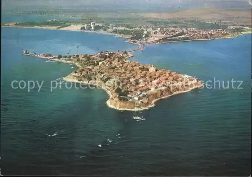 Nessebar Halbinsel Fliegeraufnahme / Bulgarien /